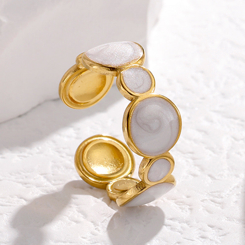 White bubbles