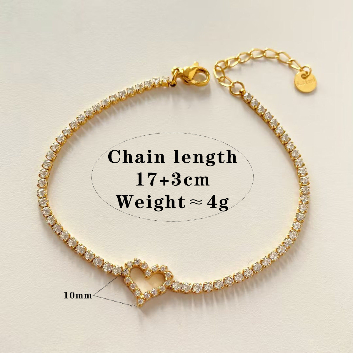Heart bracelet