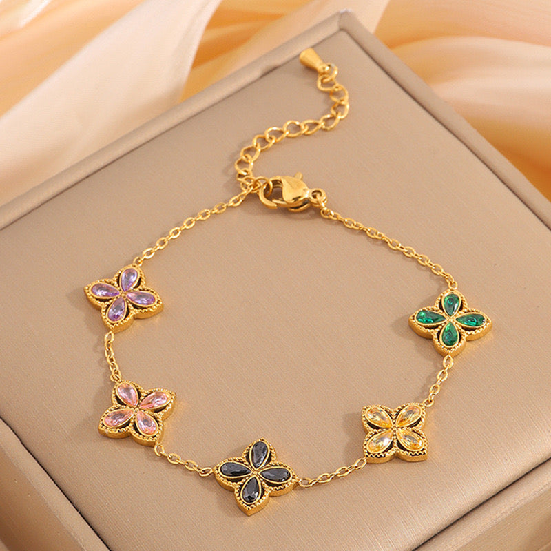 Flower bracelet