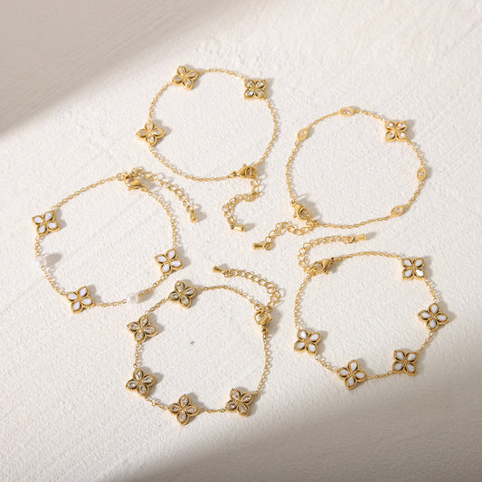 Flower bracelet