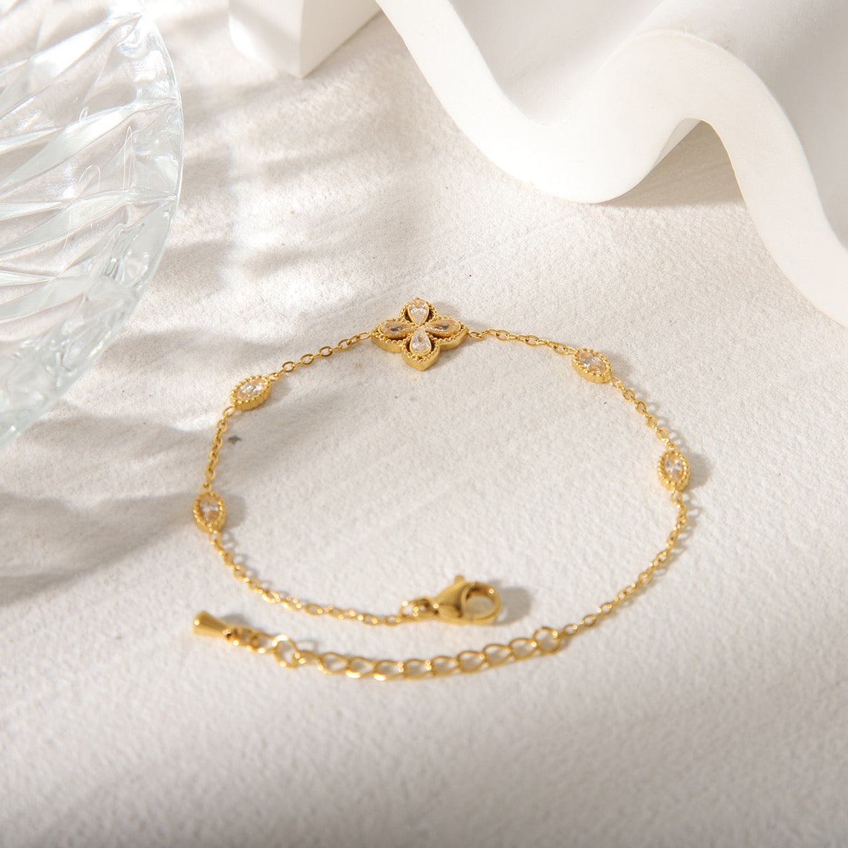 Flower bracelet