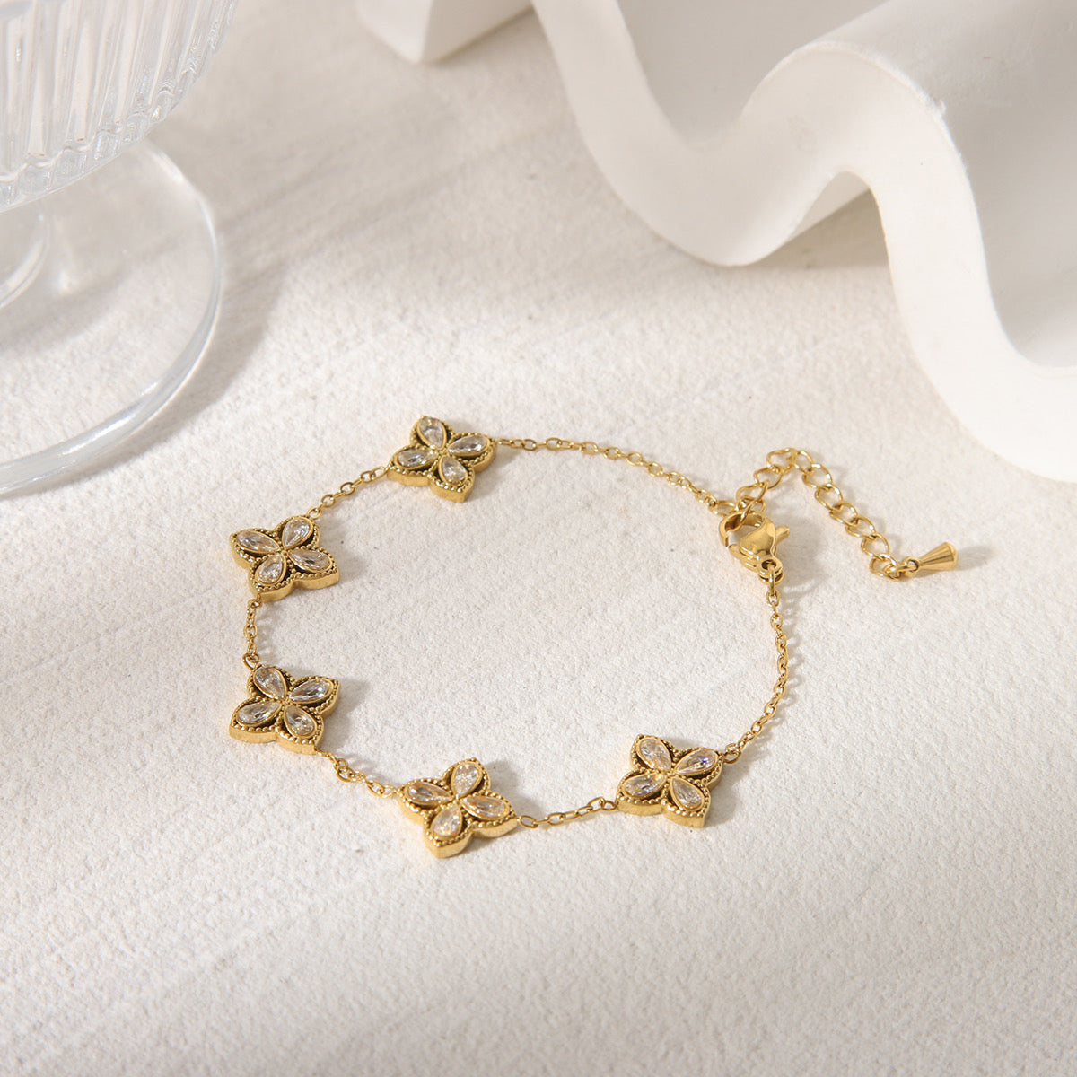 Flower bracelet