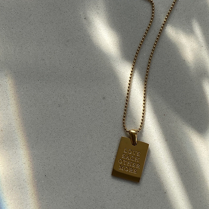 Letter Necklace