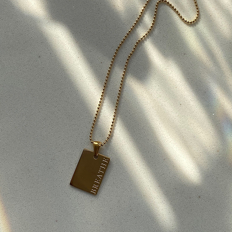 Letter Necklace