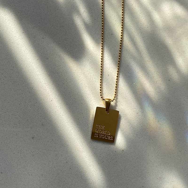 Letter Necklace