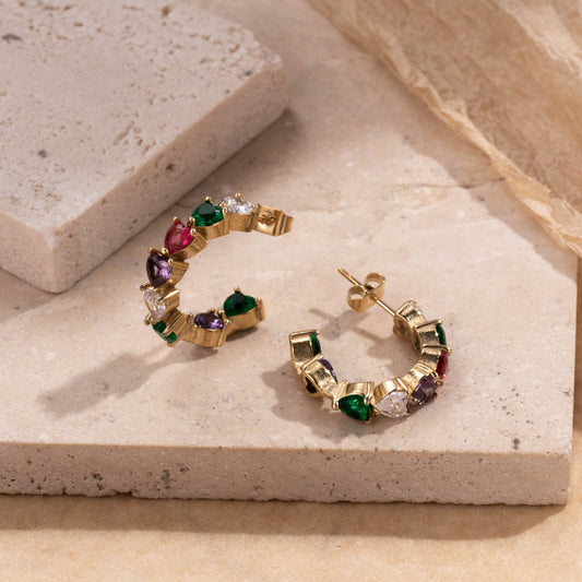 Hoop earrings