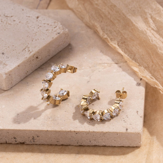 Hoop earrings