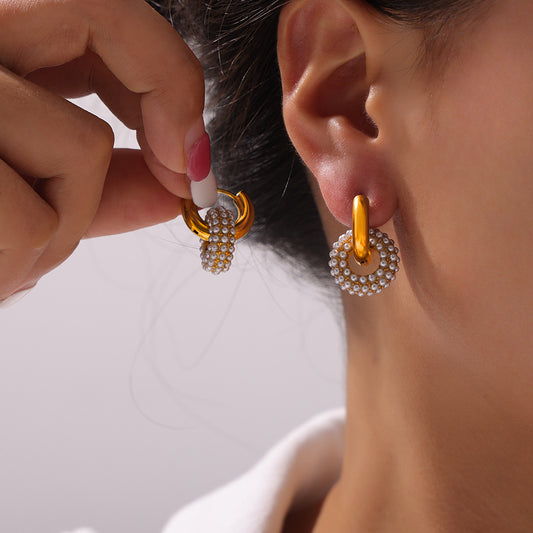 Hoop earrings