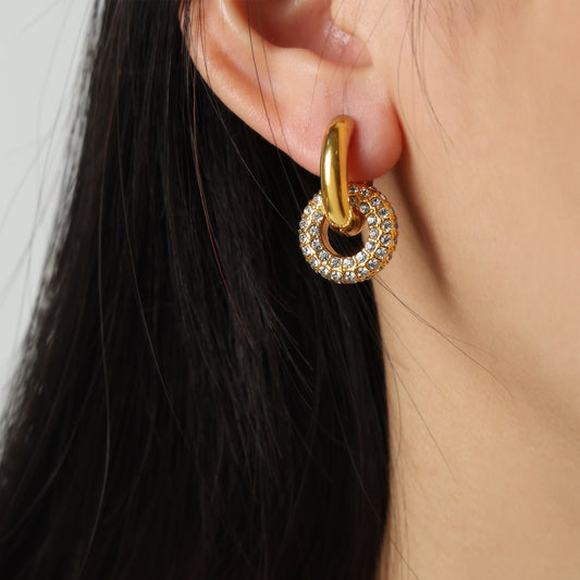 Hoop earrings