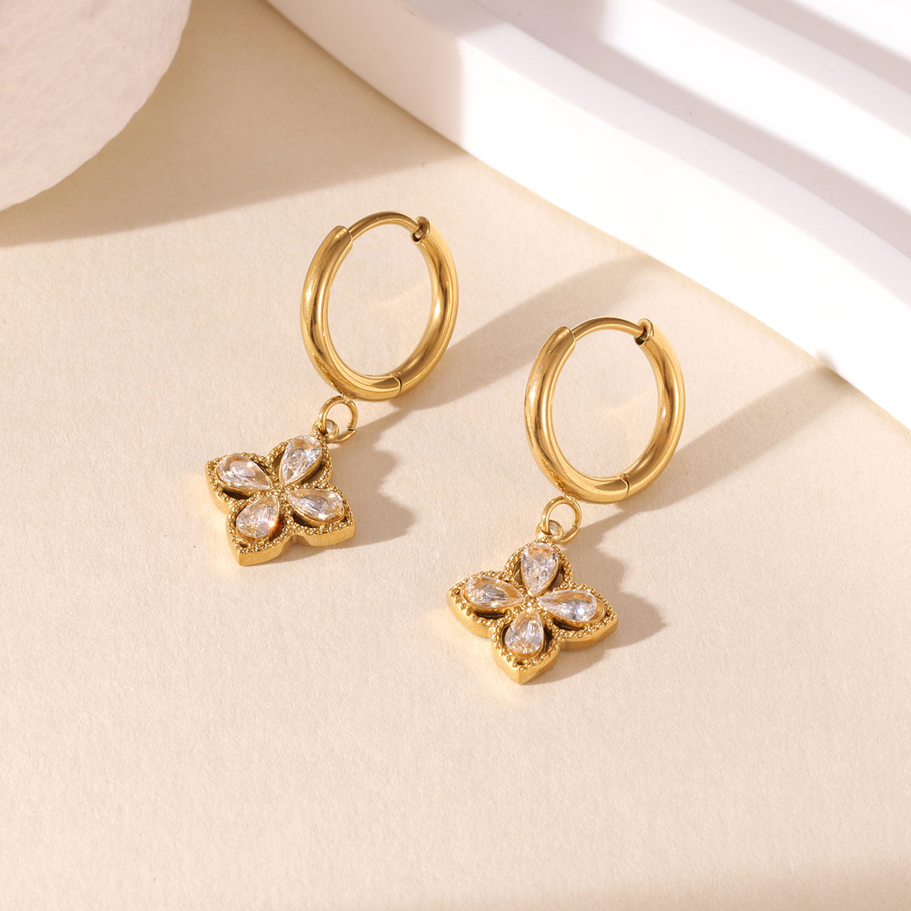 Flower hoops