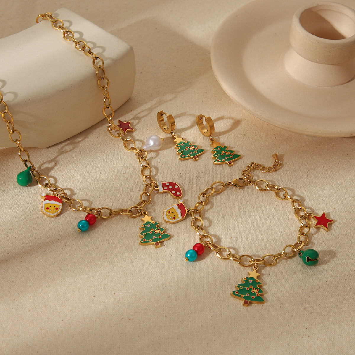 Christmas charm set