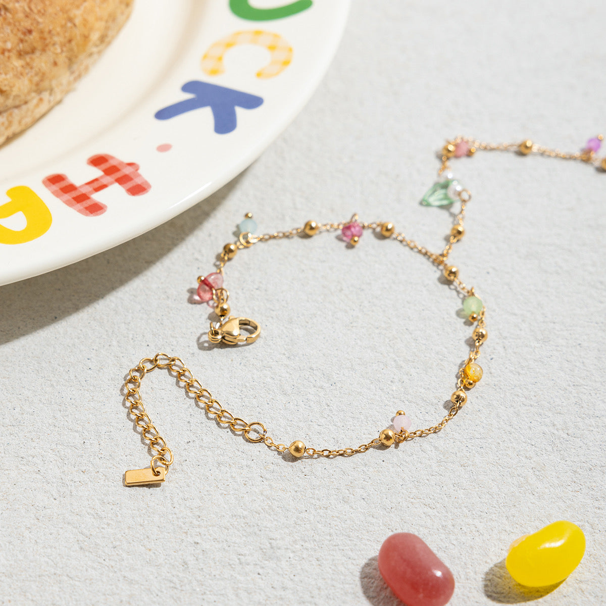 Beaded handchain
