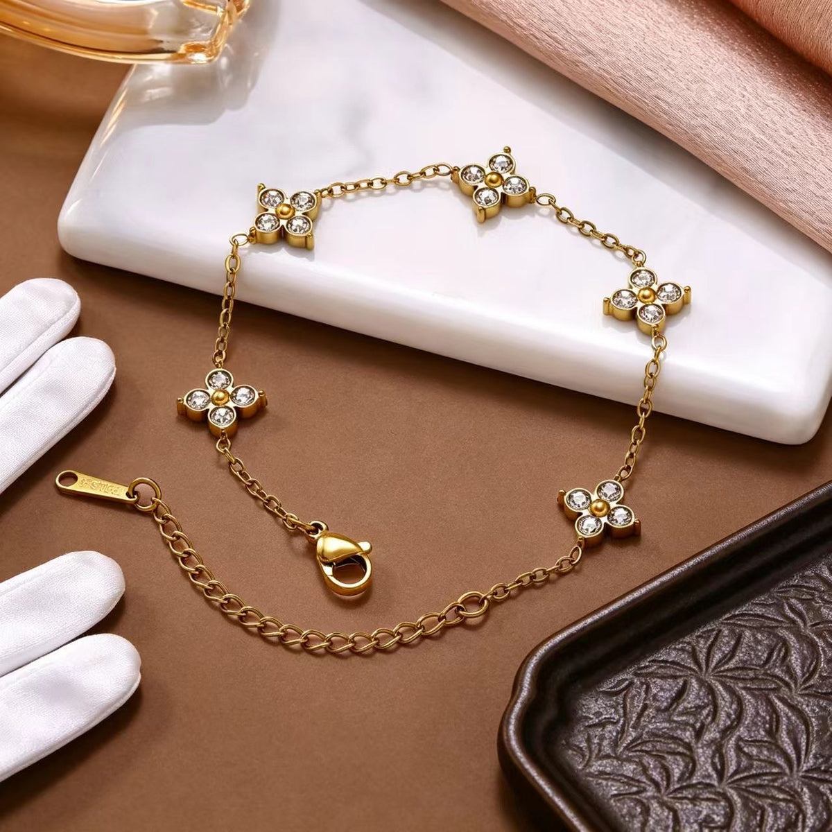 Flower bracelet
