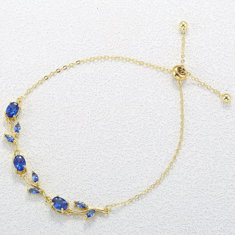 Adjustable tulip bracelet